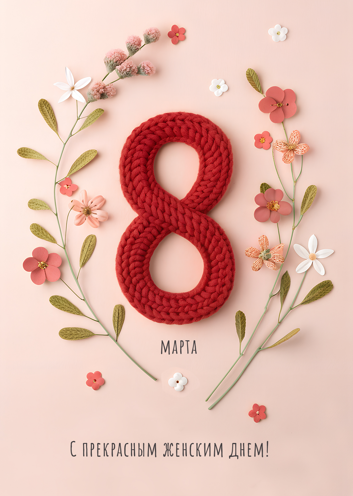 Открытка "С 8 марта #15"