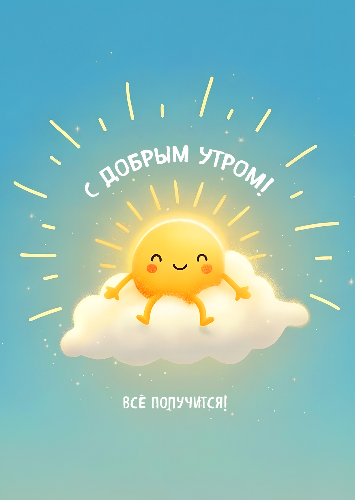 Открытка "С добрым утром #13"