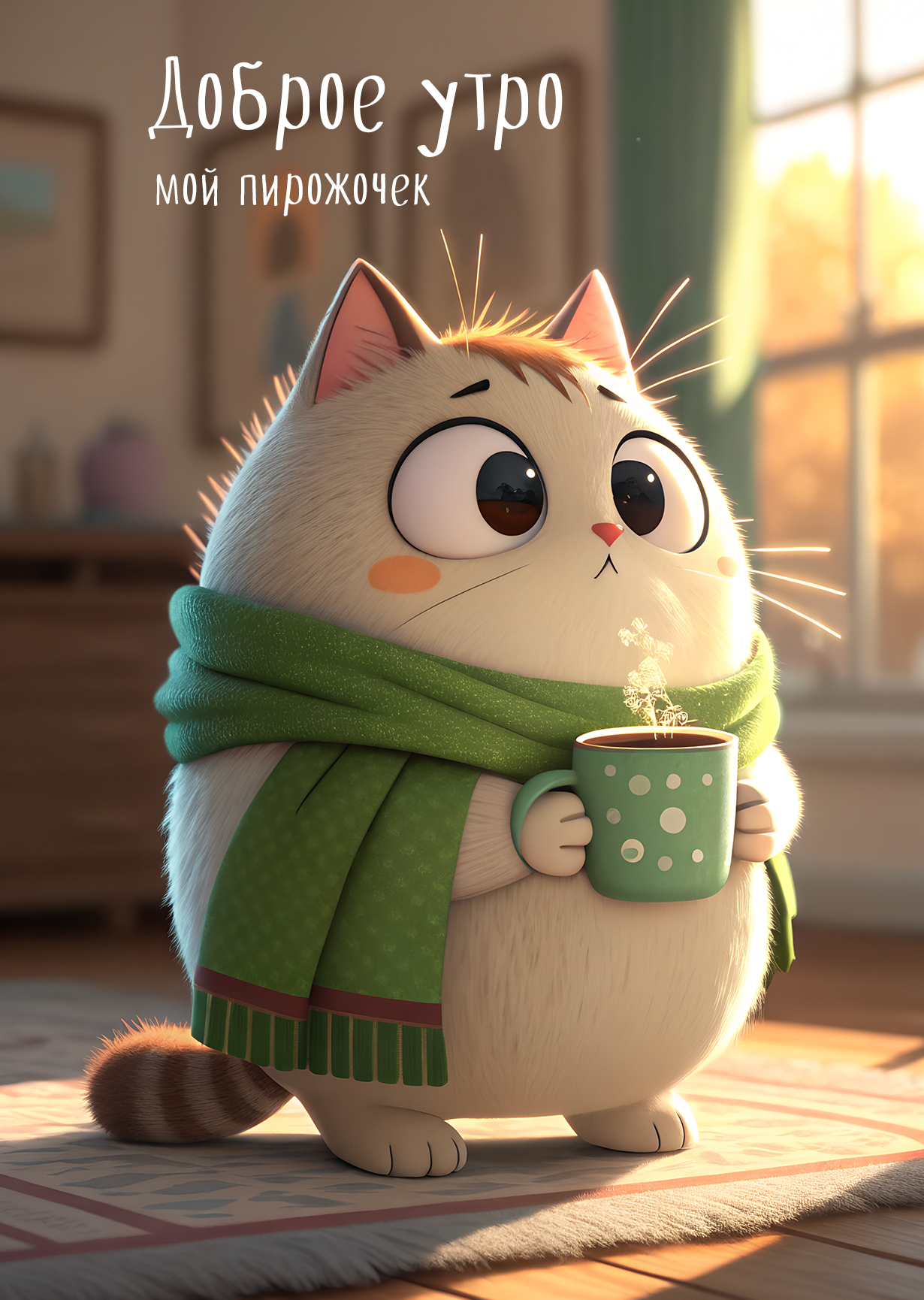 Открытка "С добрым утром #30"