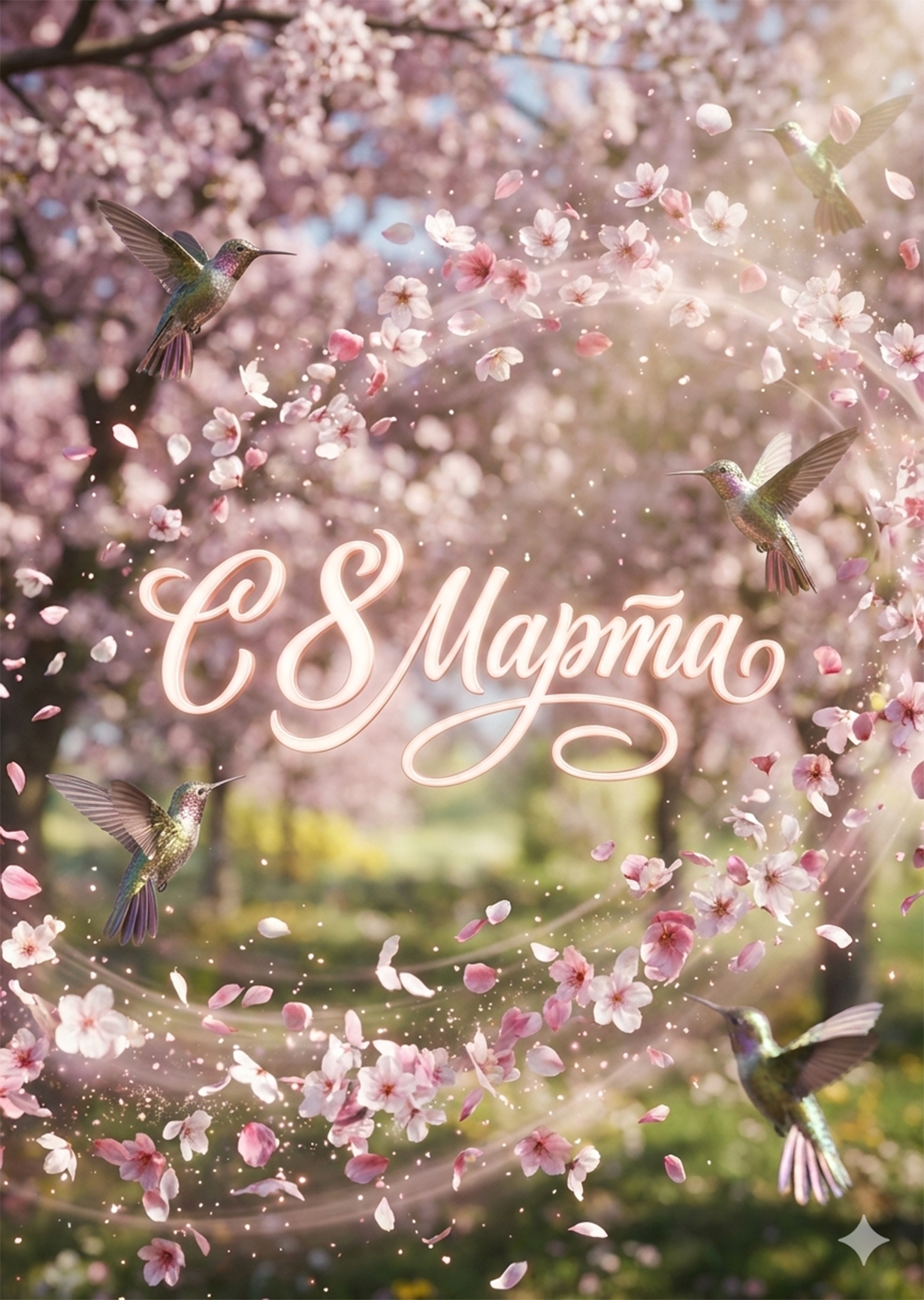 Открытка "С 8 марта #48"