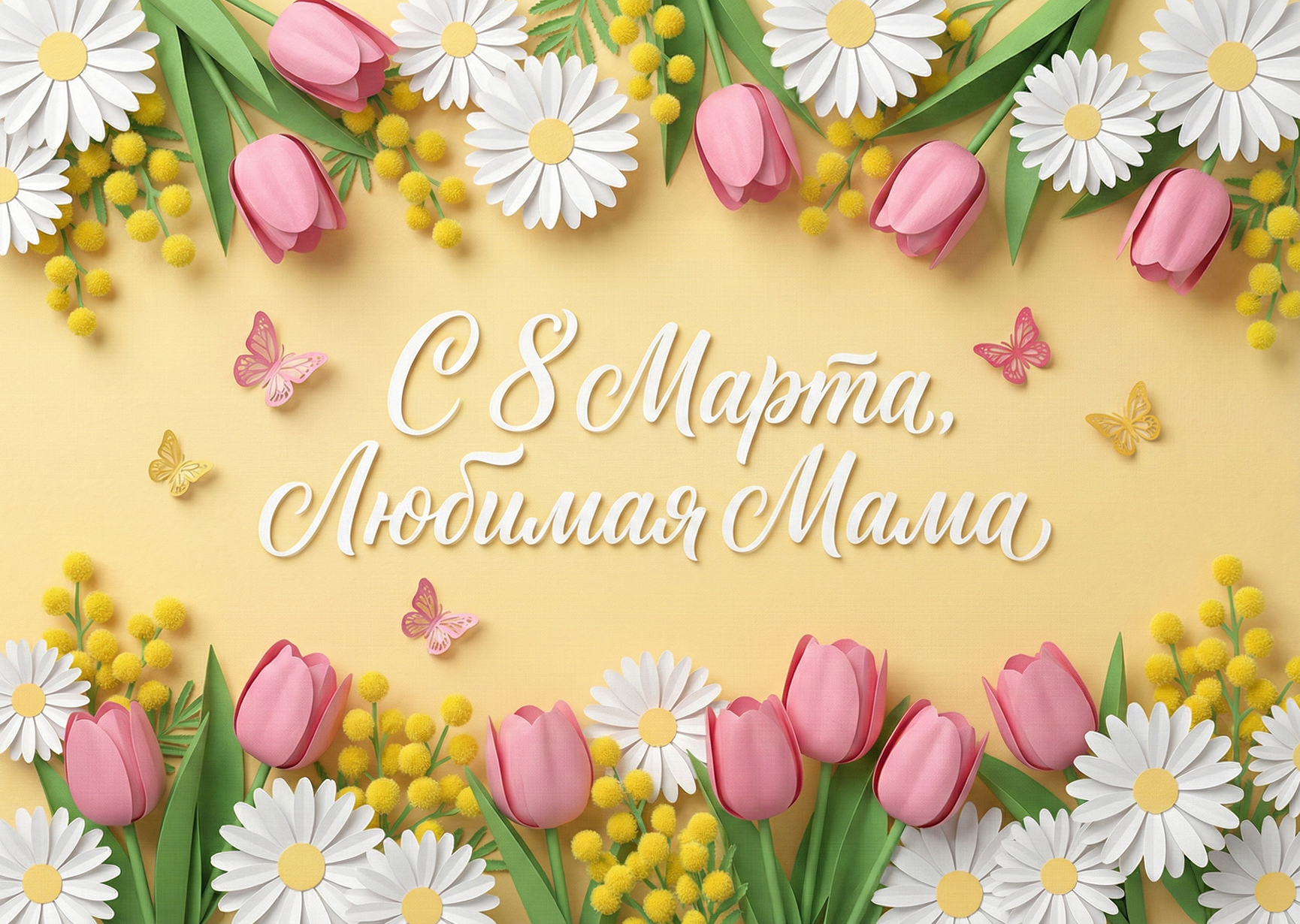 Открытка "С 8 марта #47"