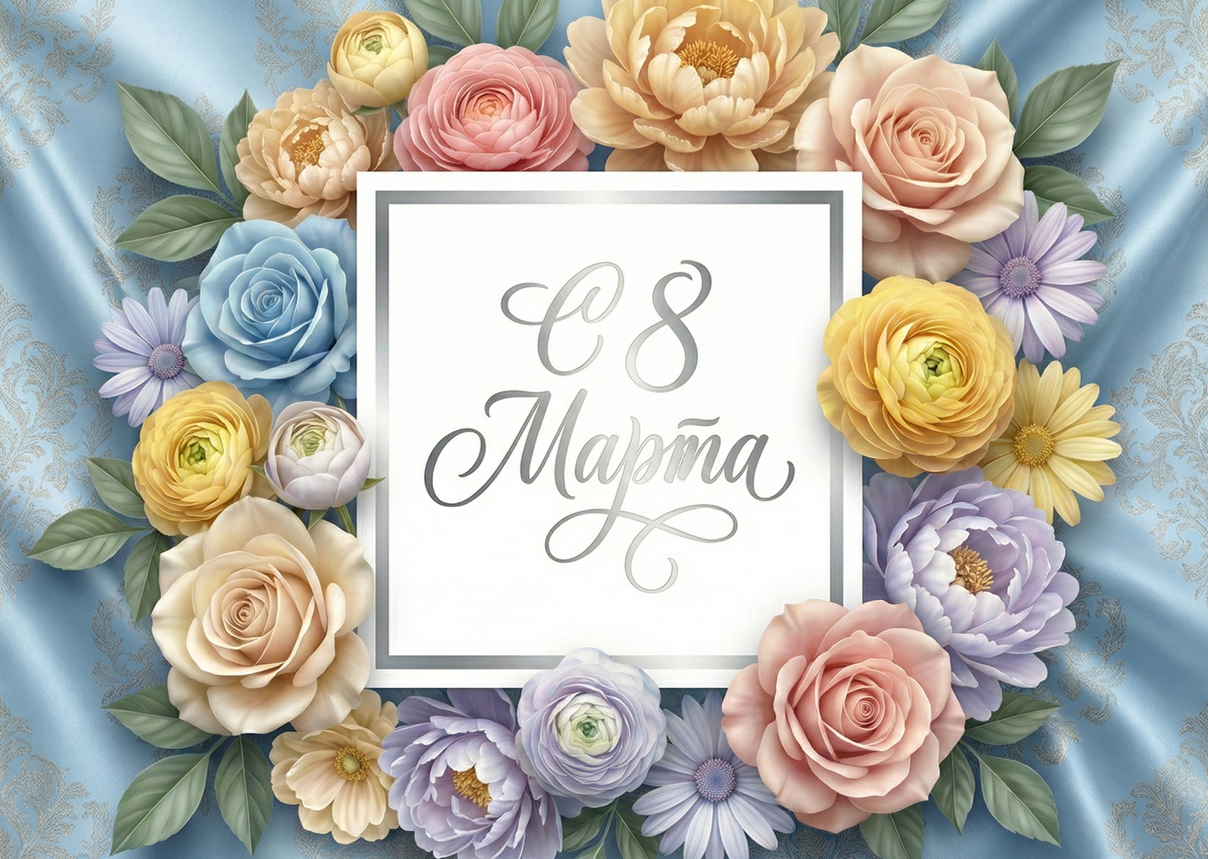 Открытка "С 8 марта #37"