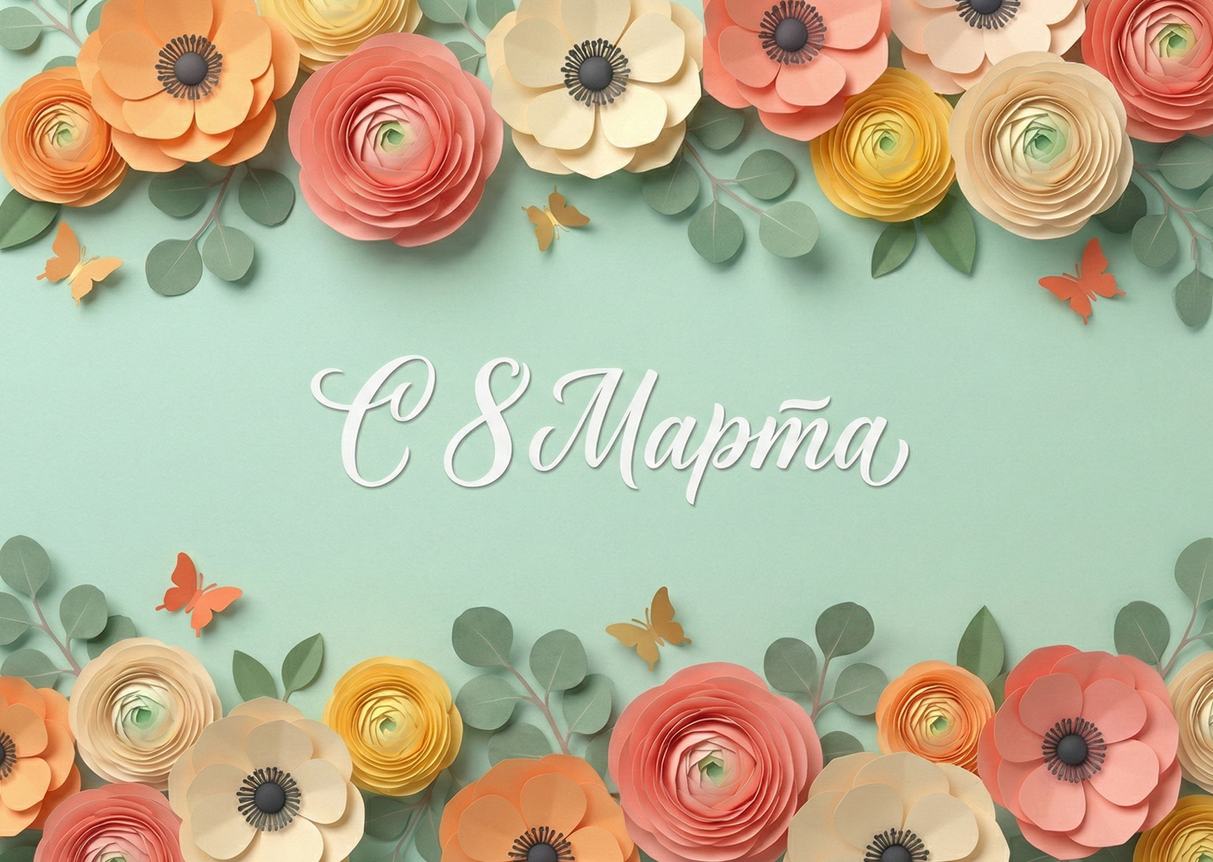 Открытка "С 8 марта #34"