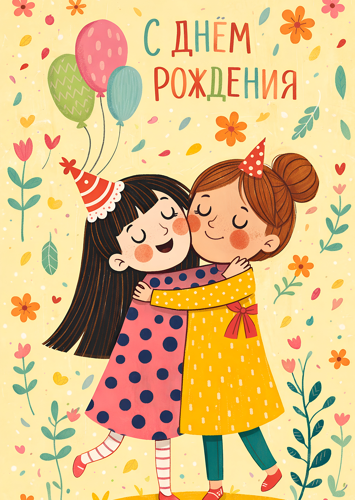 Открытка "С днем рождения #38"