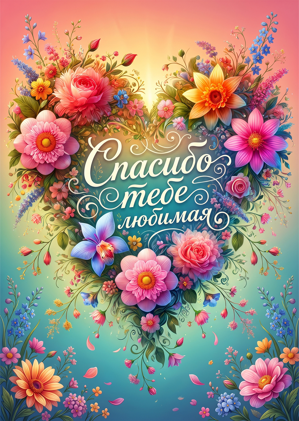 Открытка спасибо #8