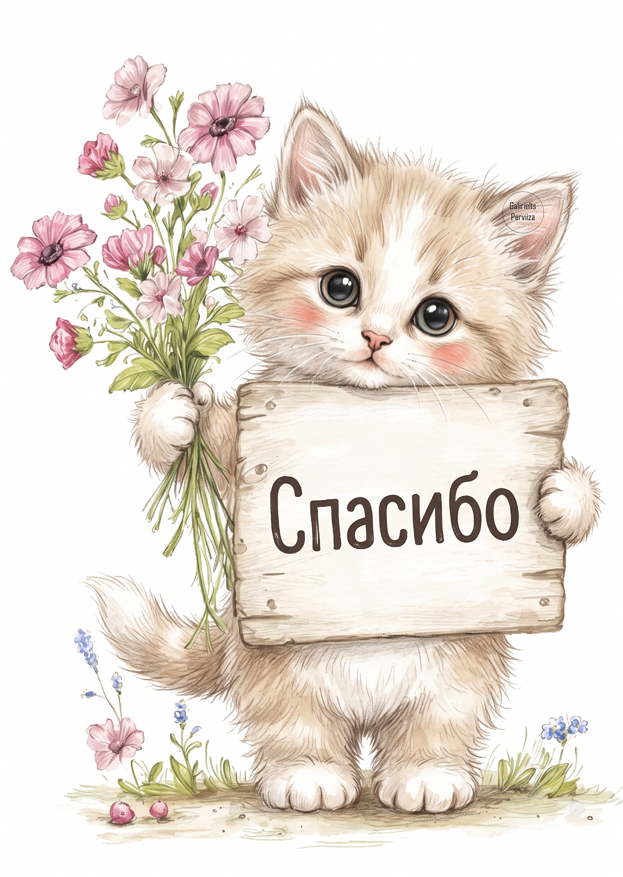 Открытка спасибо #22