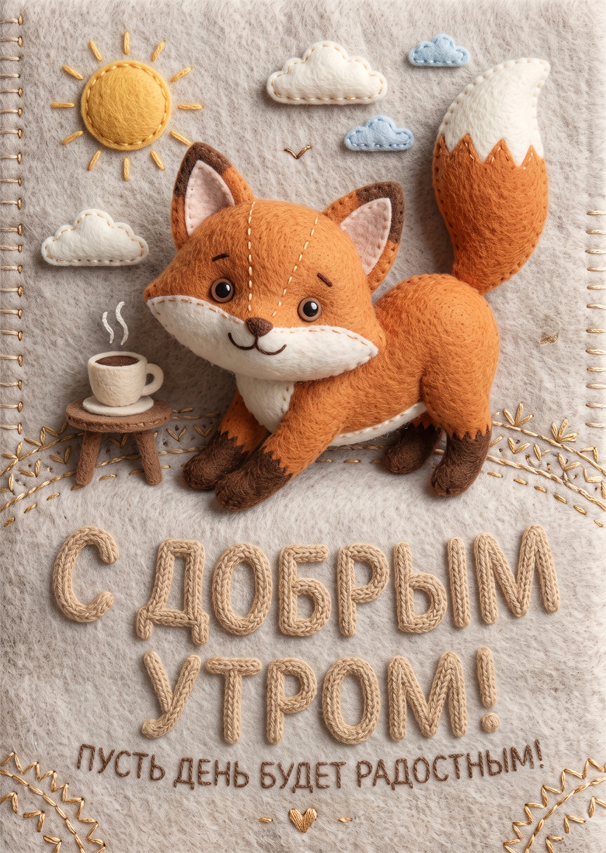 Открытка "С добрым утром #31"