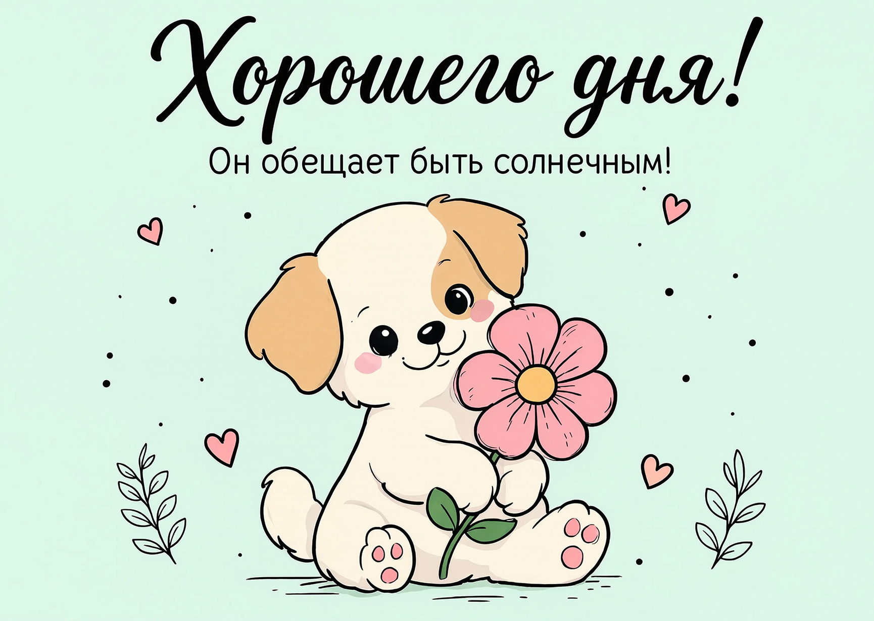 Открытка "Хорошего дня" #3