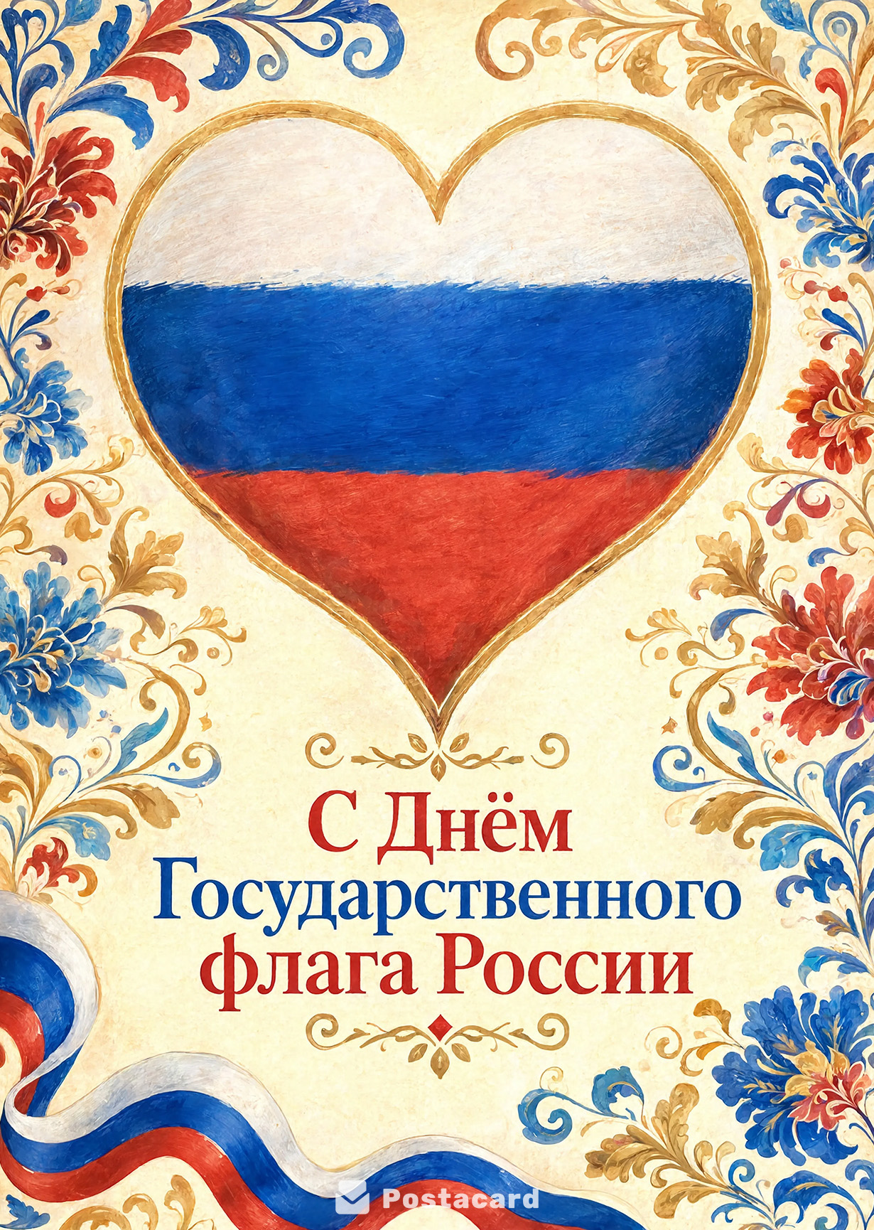 Открытка День Флага #22
