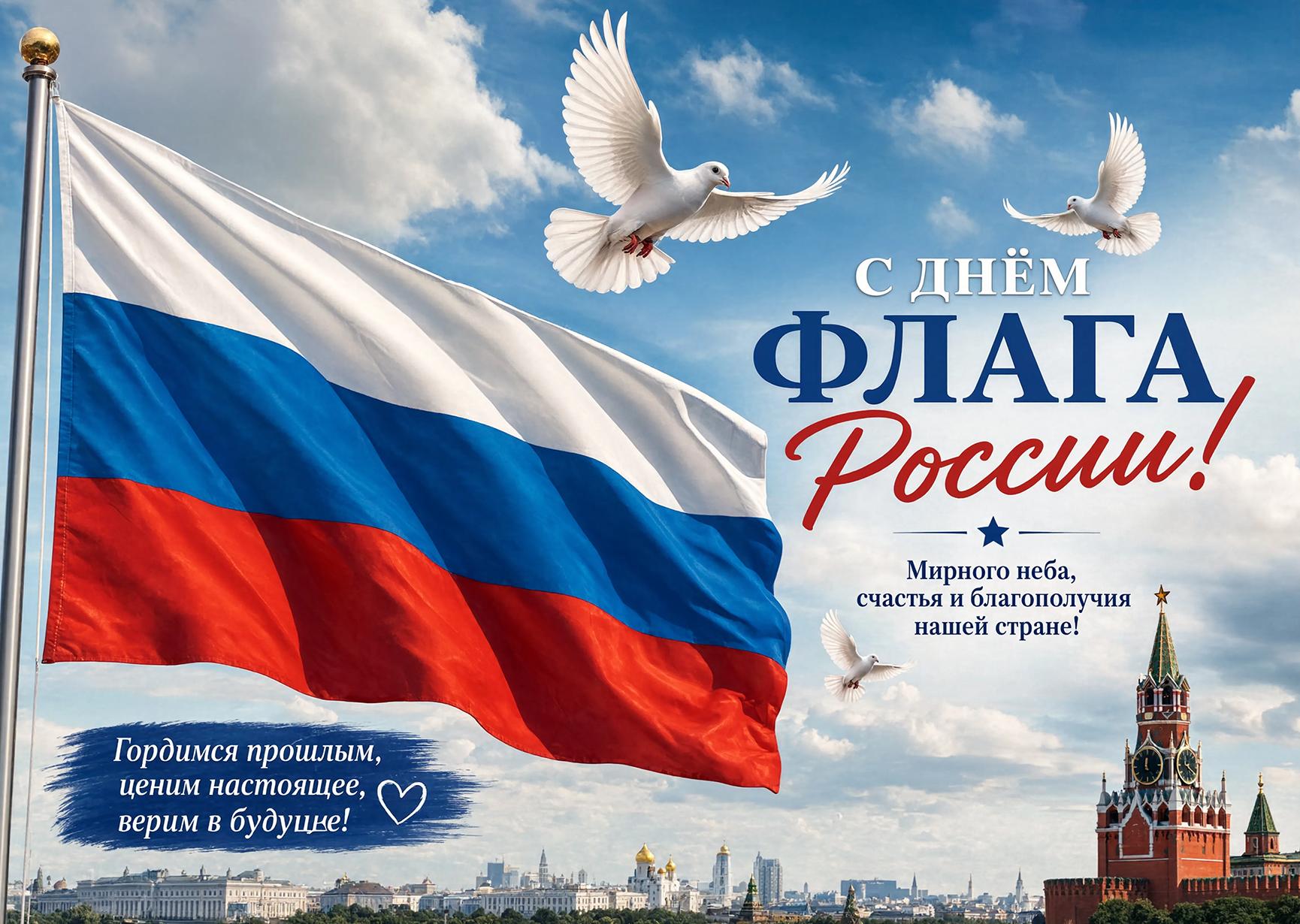 Открытка День Флага #8