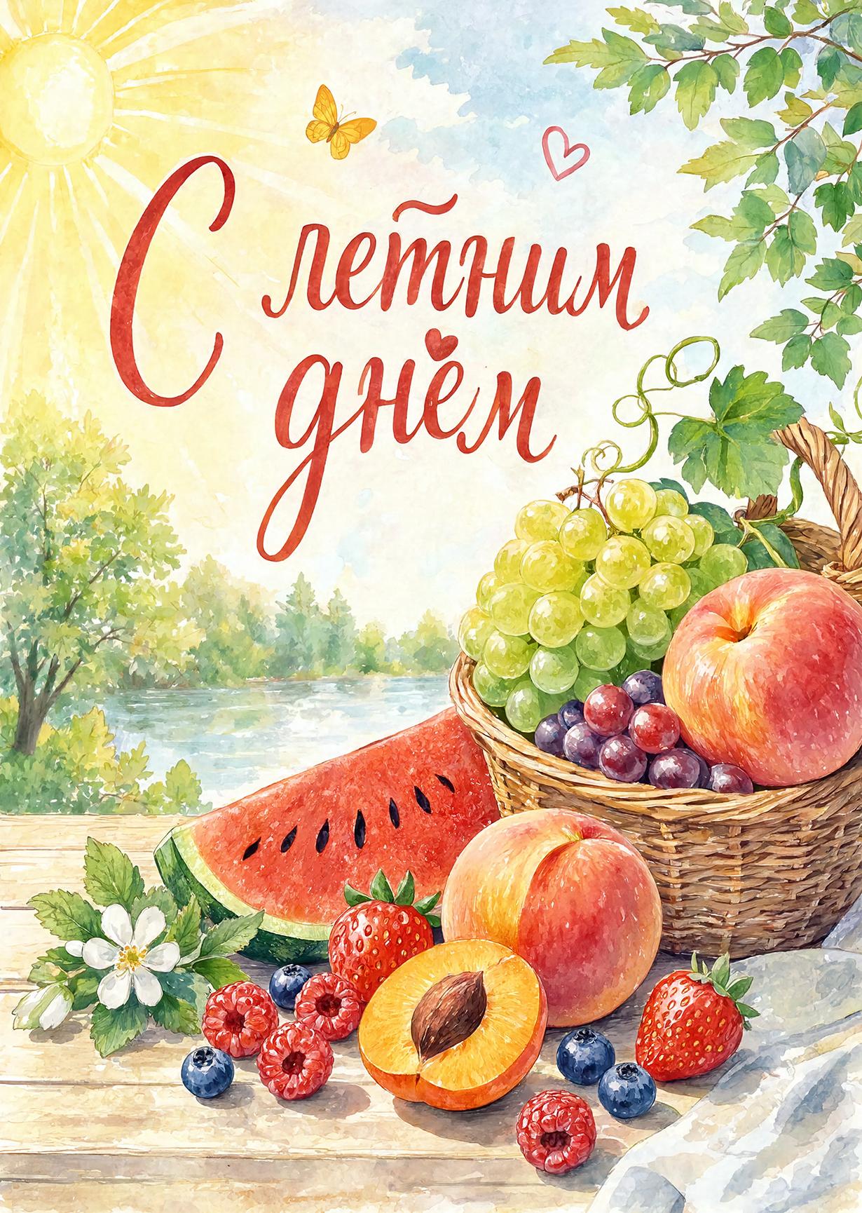 Открытка с Летом #6
