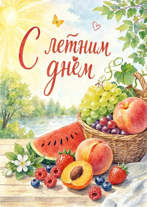 Открытка с Летом #6