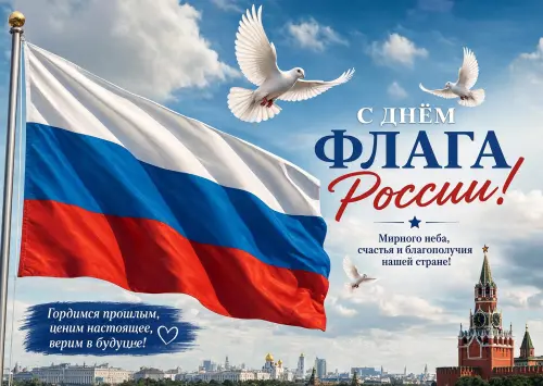 Открытка День Флага #8
