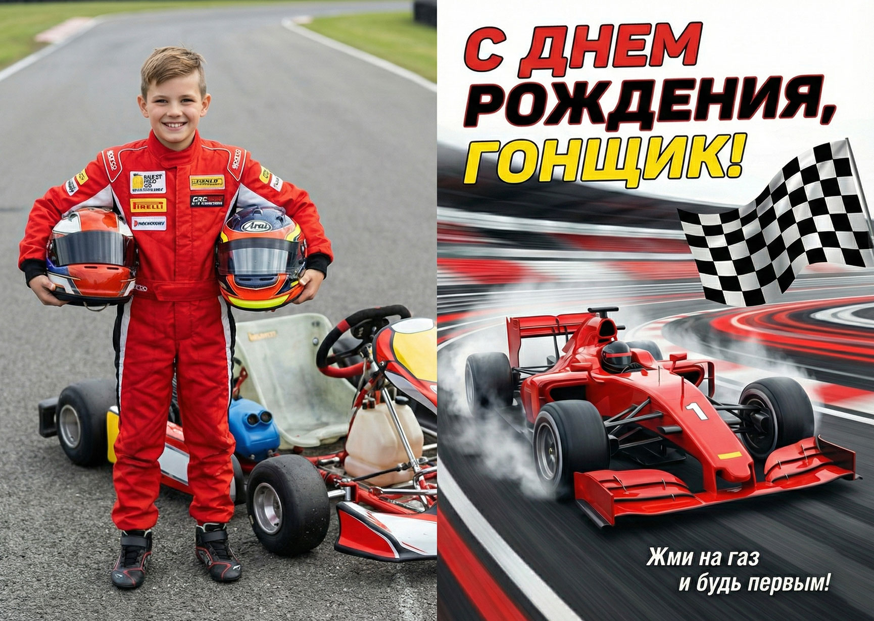 Открытка "С днем рождения #21"