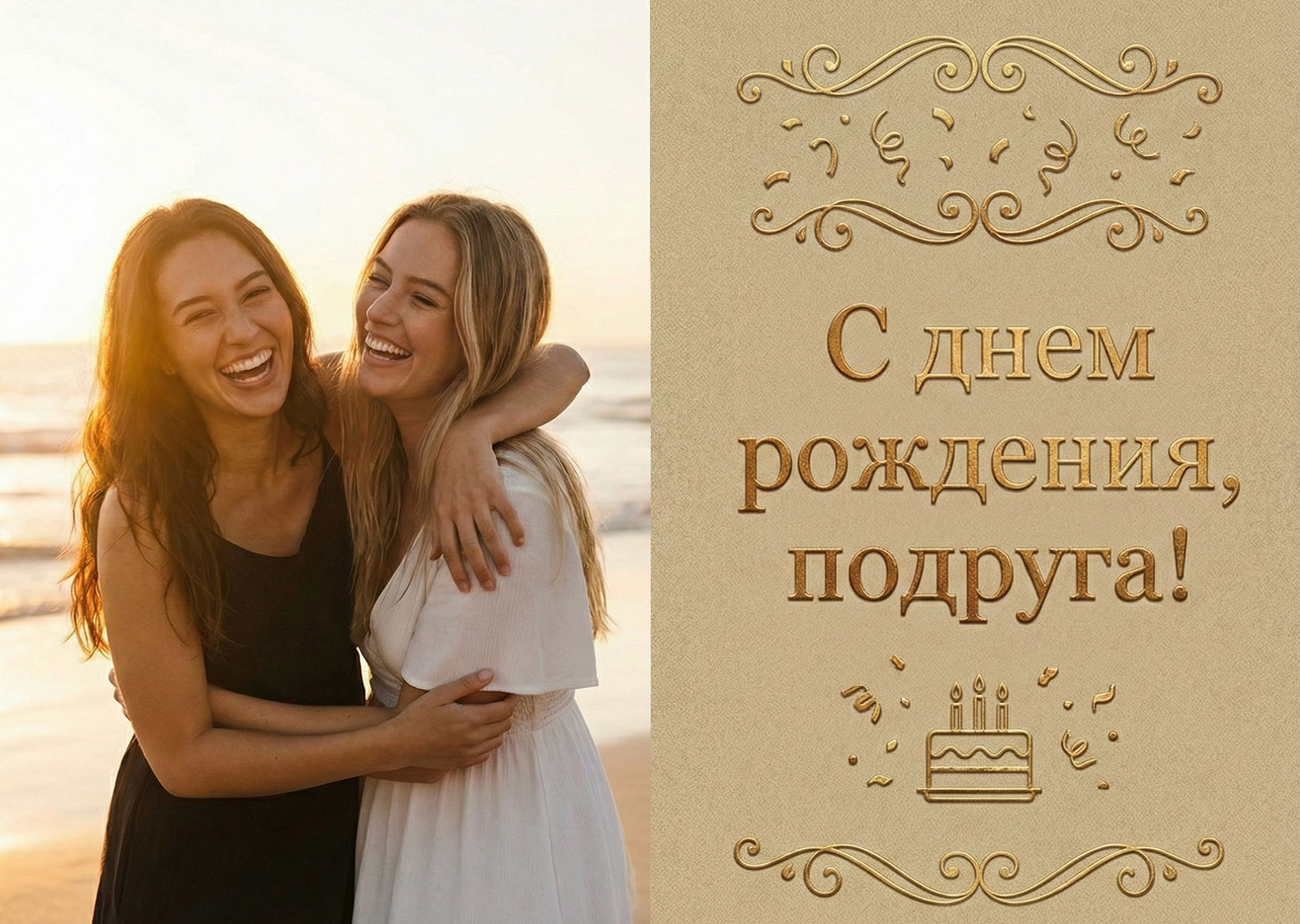 Открытка "С днем рождения #24"