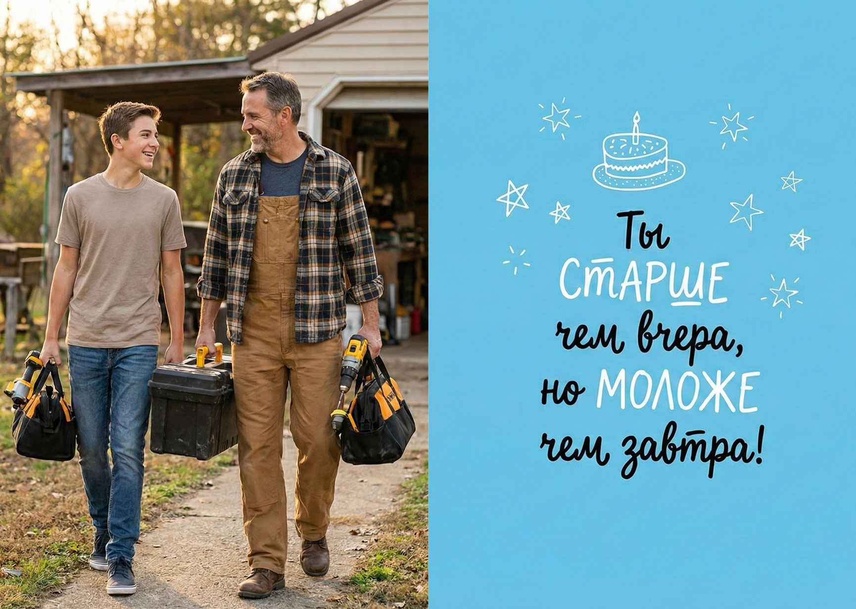 Открытка "С днем рождения #20"