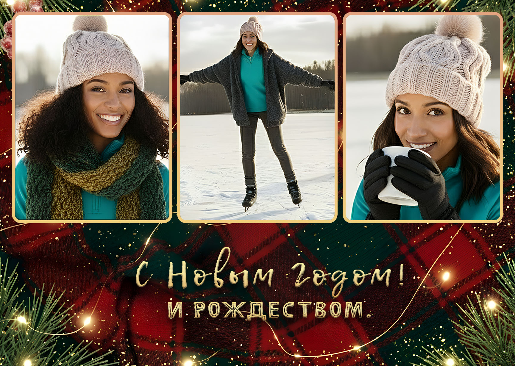 Открытка с новым годом #2f